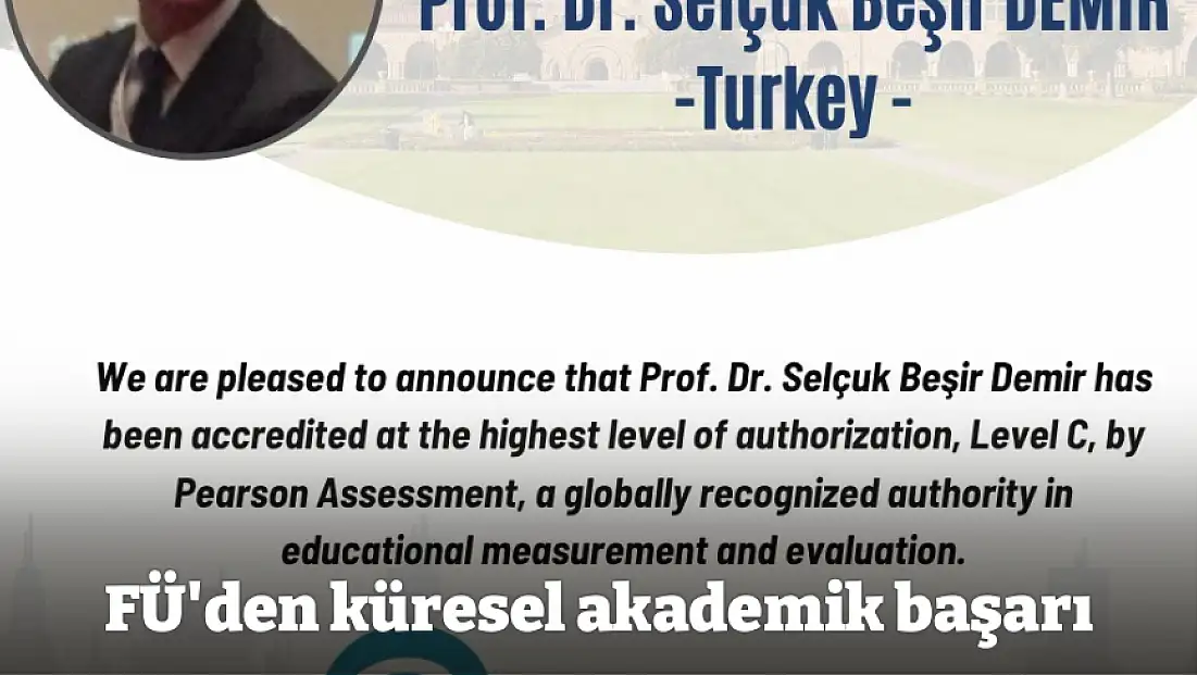 FÜ'den küresel akademik başarı