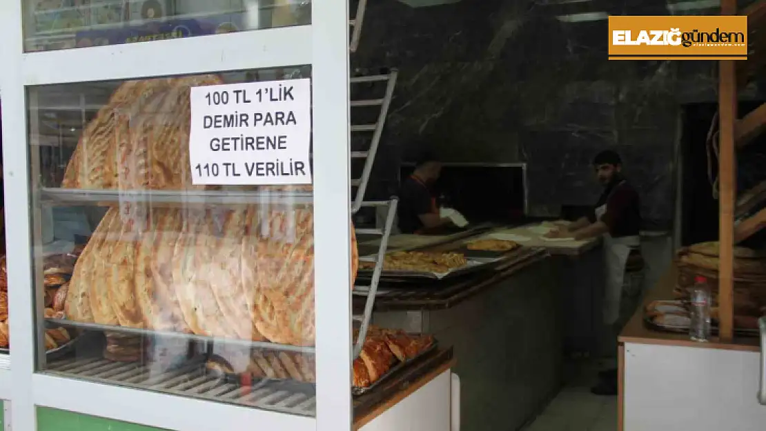 100 lira madeni para getirene 110 lira veriyor