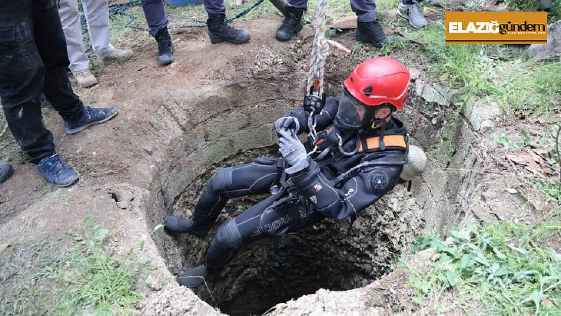 25 metre derinlikte delil aradılar