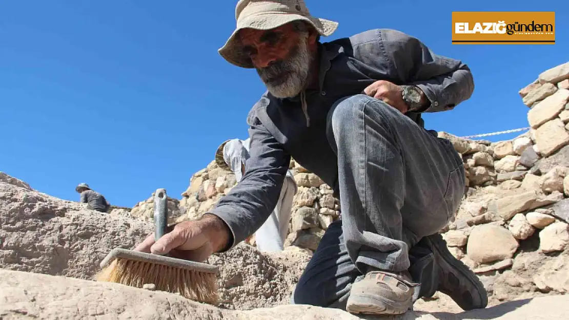 5 bin yıllık Harput Kalesi'nde çalışmalar tüm hızıyla sürüyor