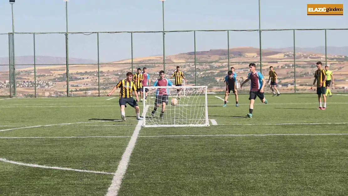 5x5 sokaklar bizim futbol bölge heyecanı Elazığ'da başladı
