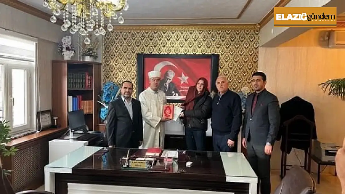 Alman Brittige, Elazığ'da müslüman oldu