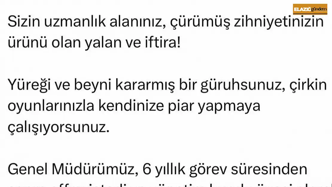 Başkan Şerifoğulları, 'Genel müdürümüz, yönetim kurulu üyesi olarak hizmetlerine devam ediyor'