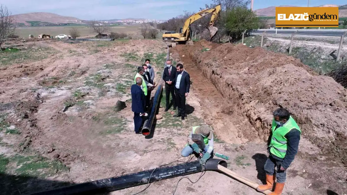 Elazığ'ın 40 yıllık altyapı sorunu çözüme kavuşuyor