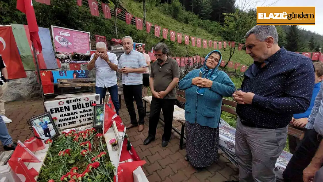 Başkan Yıldırım'dan şehit Eren Bülbül'ün kabrine ziyaret