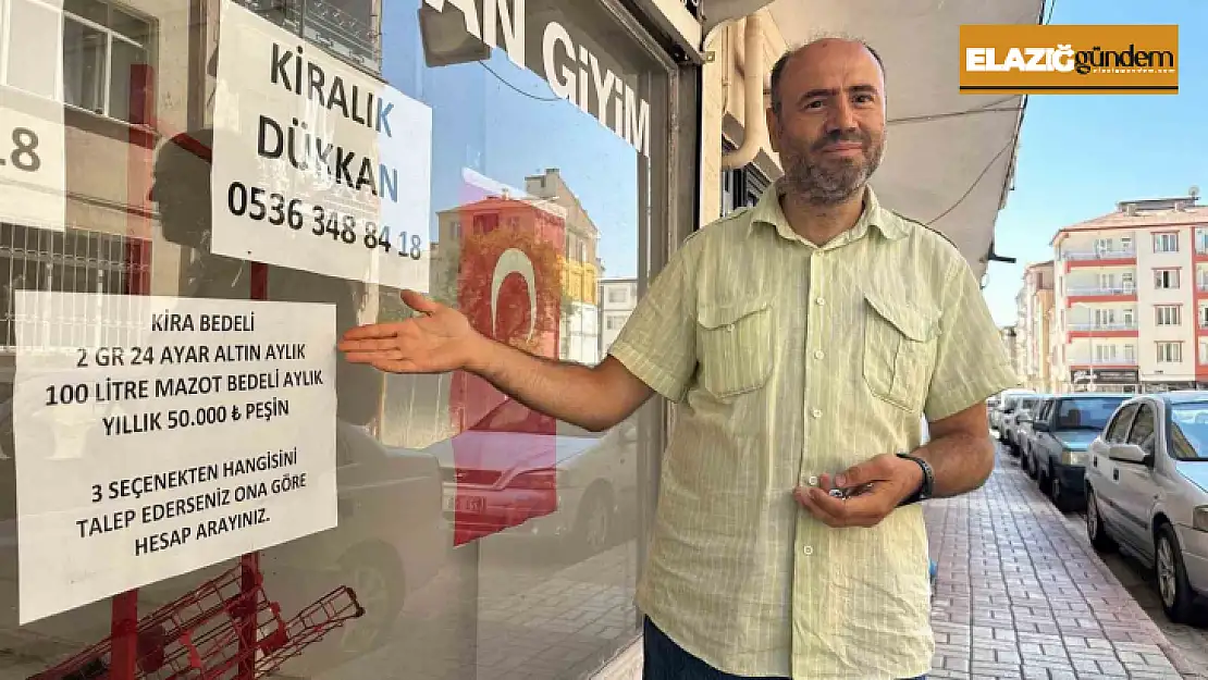 Böyle 'kiralık' ilanı görülmedi: Kirayı 400 ekmekten 100 litre mazota çekti