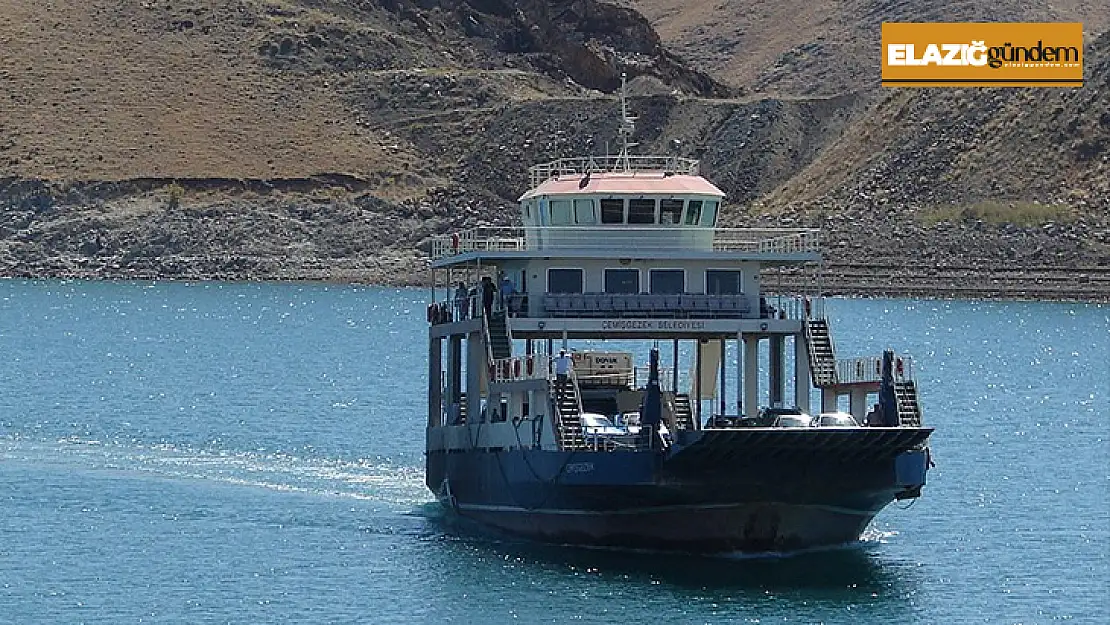 Çemişgezek feribot saatleri yeniden düzenlendi