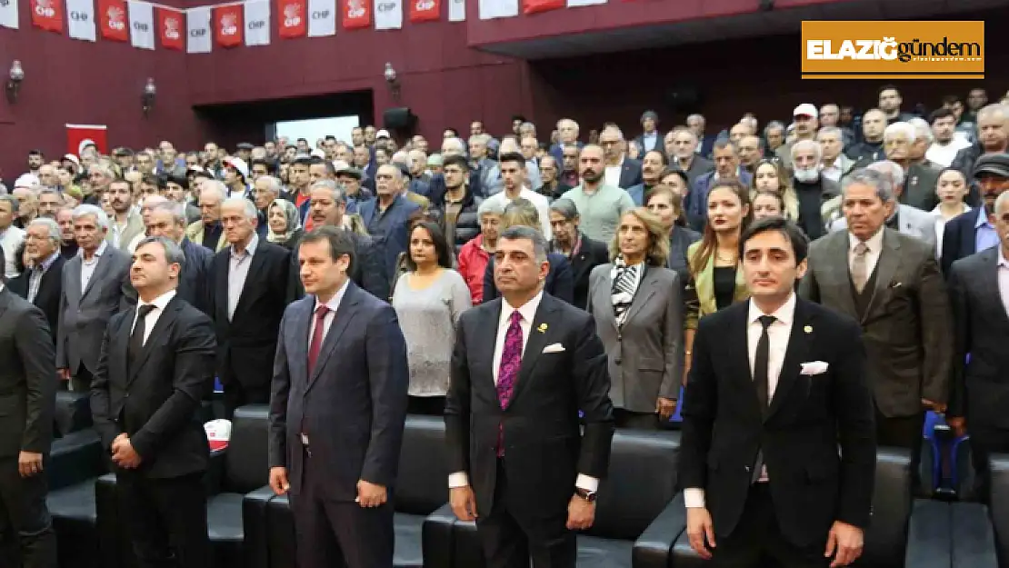 CHP Elazığ milletvekilleri aday tanıtım toplantısı gerçekleştirildi