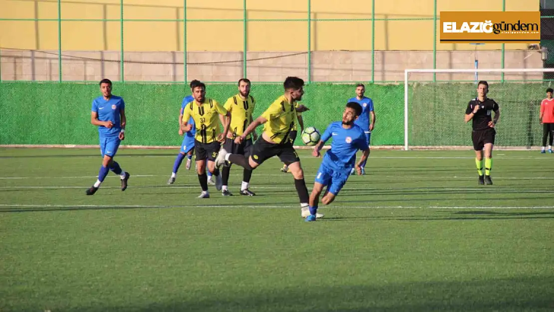 Elazığ 1. Amatör Küme Futbol Ligi'nde final tarihi netleşti