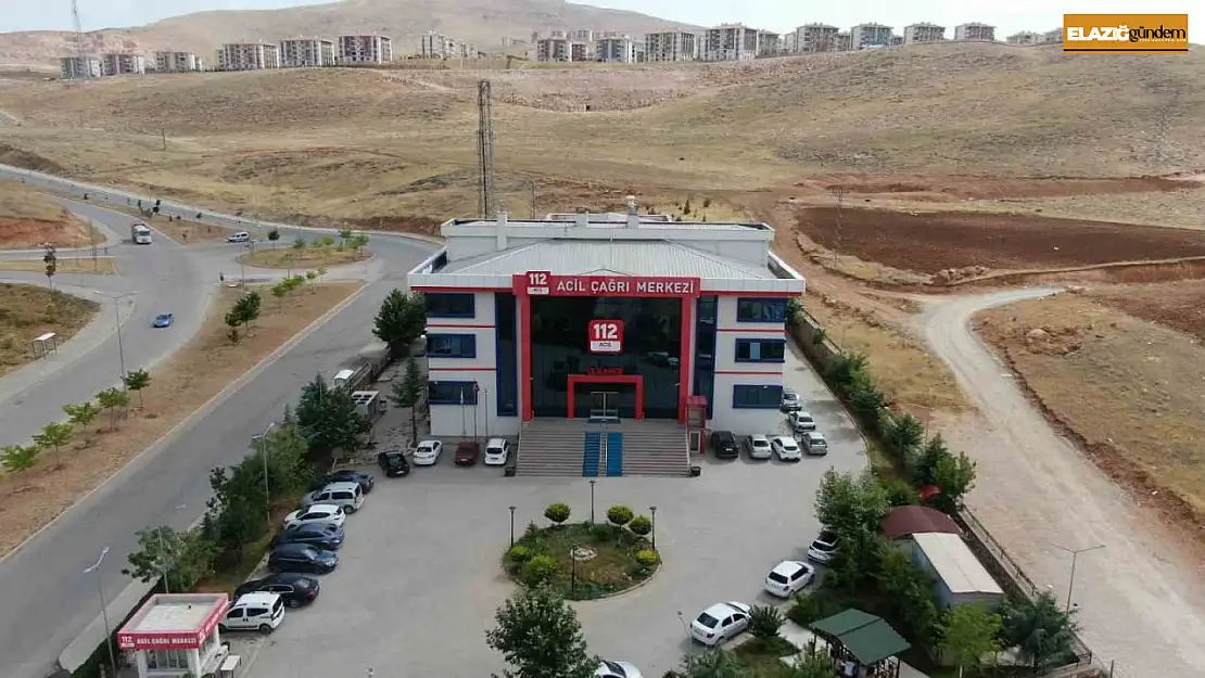 Elazığ 112 Acil Çağrı Merkezi 1 yılda 430 bin asılsız çağrı aldı