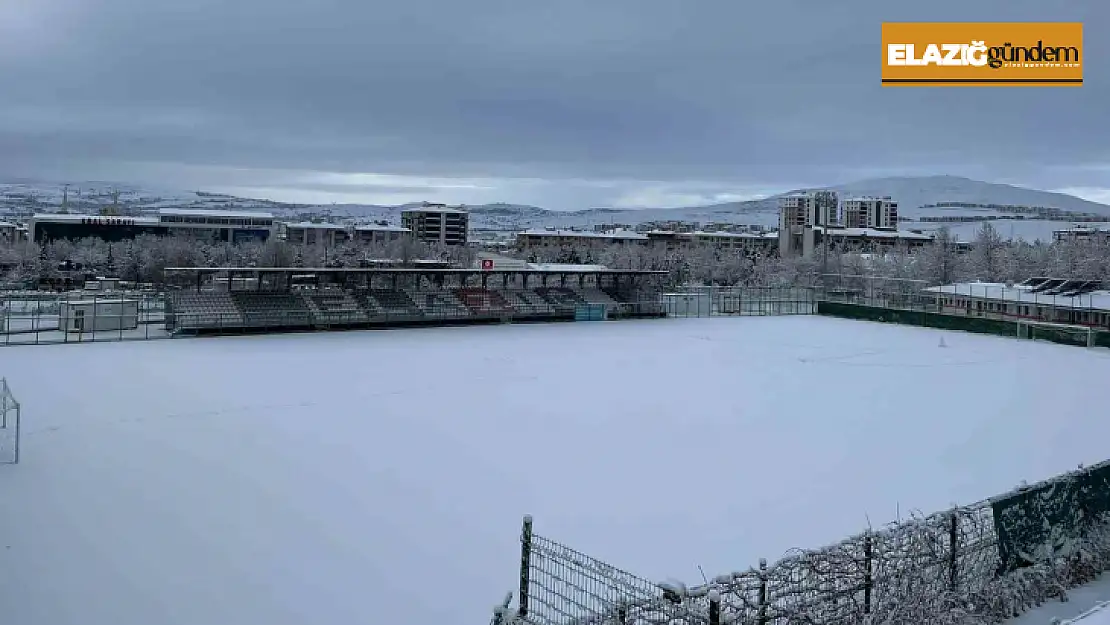 Elazığ amatörüne kar engeli