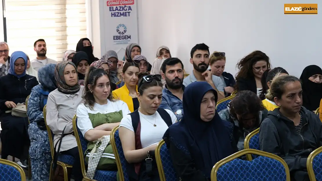Elazığ Belediyesi 'ailede ruh sağlığı' konulu söyleşi düzenledi