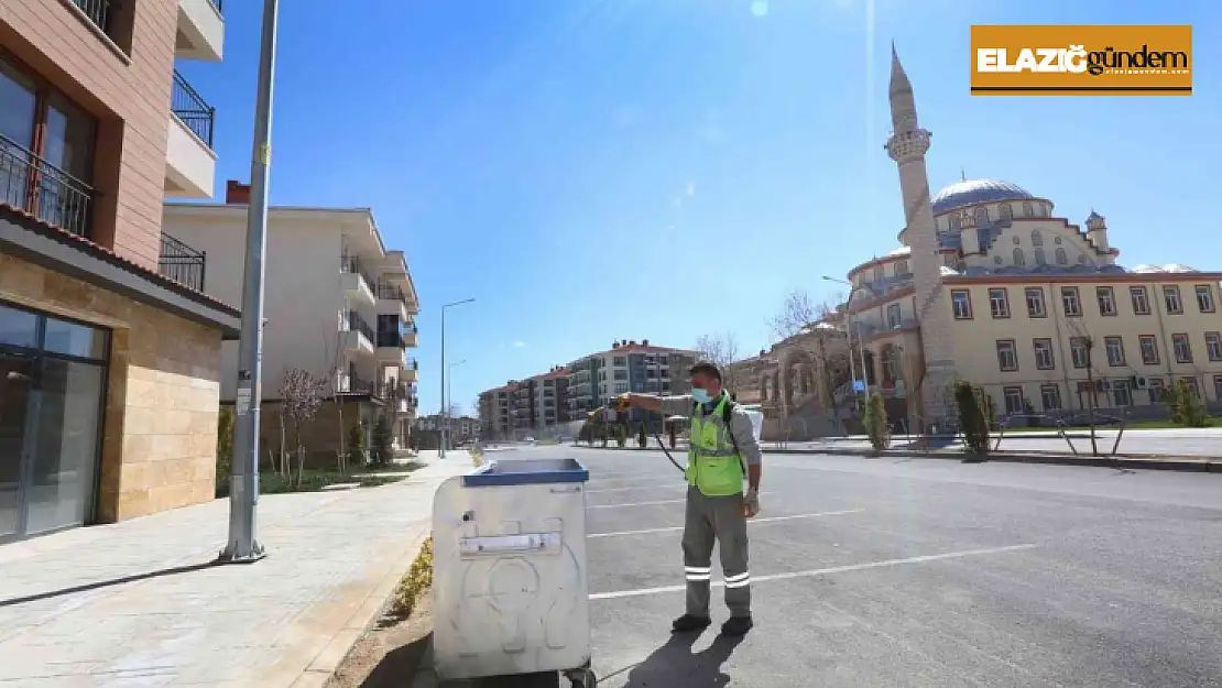 Elazığ Belediyesi larva ilaçlama çalışmalarını sürdürüyor