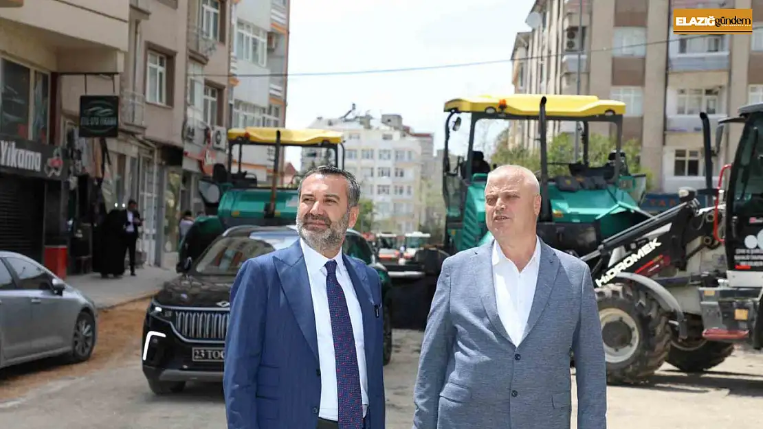 Elazığ Belediyesinden asfalt hamlesi
