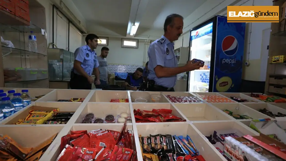 Elazığ Belediyesinden okul kantinlerine denetim