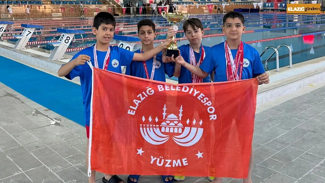 Elazığ Belediyespor Kulübü Yüzme Takımından önemli başarı