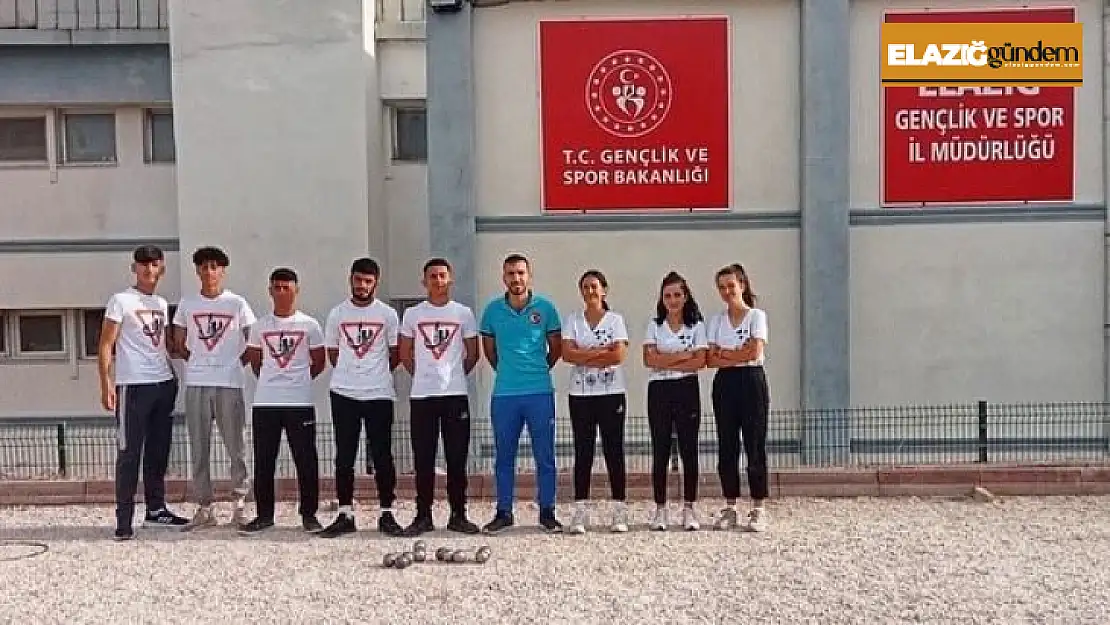 Elazığ bocce takımları Antalya'da