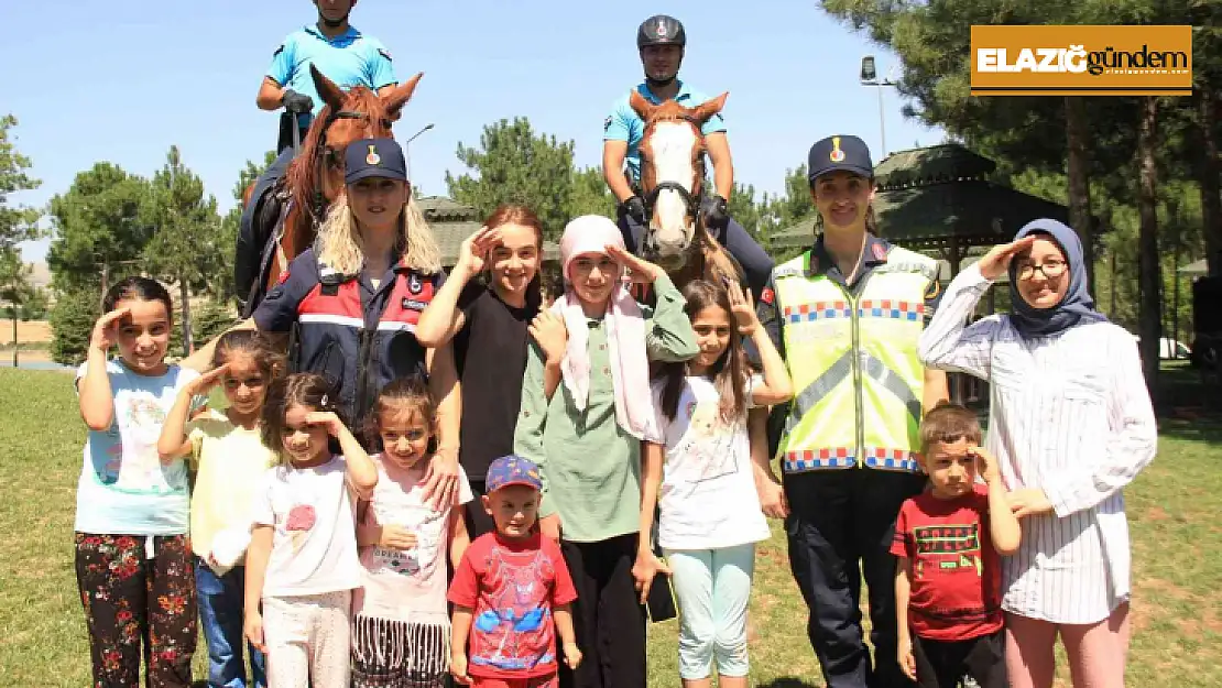 Elazığ'da 'Atlı Jandarma Timi' göreve başladı