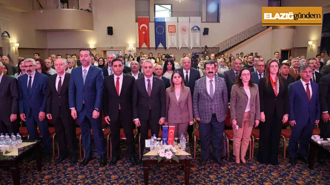 Elazığ'da 'Kadın ve genç istihdamın desteklenmesi' konferansının kapanışı gerçekleşti