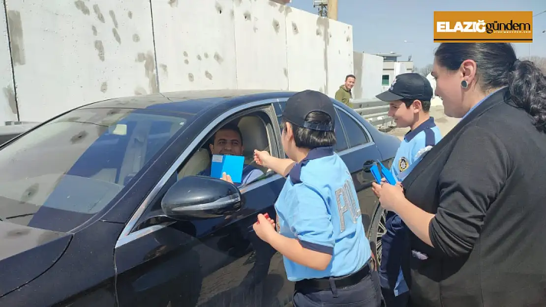 Kovancılar'da otizmli öğrenciler, polis oldu