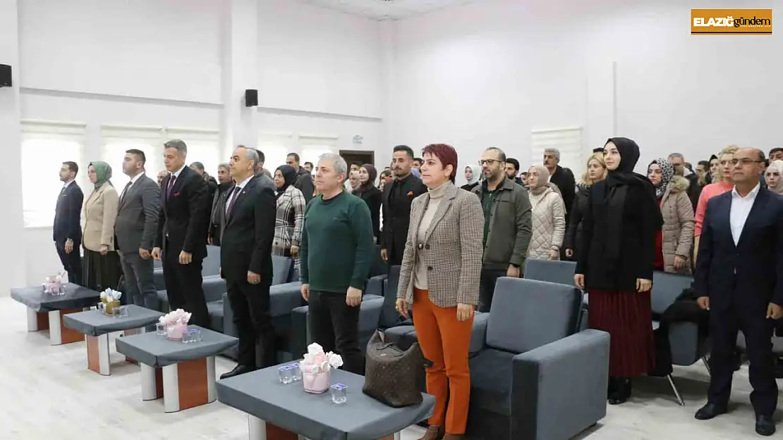 Elazığ'da 'yenilikçi mahalli hizmet içi eğitim programı' düzenlendi