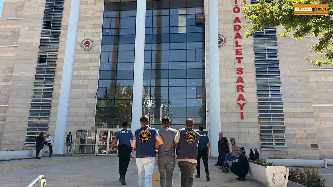 Elazığ'da 10 evden hırsızlık yapan 2 şüpheli yakalandı