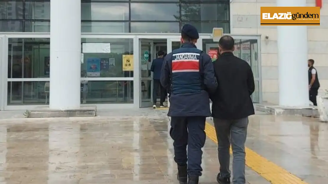 Elazığ'da 10 yıl hapis cezası bulunan zanlı yakalandı
