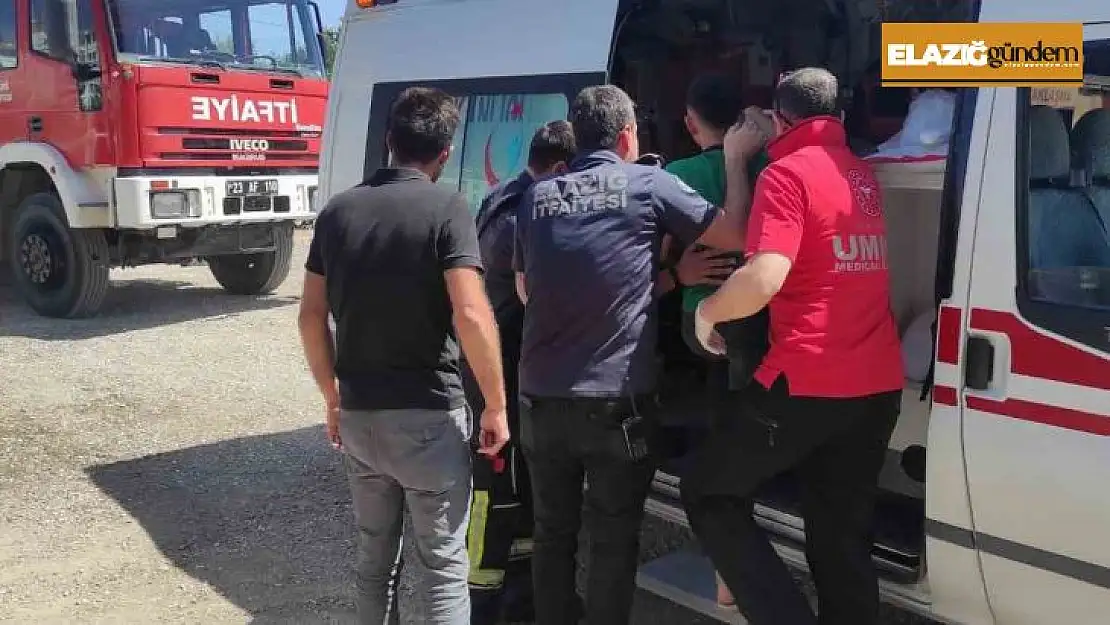 Elazığ'da 14 yaşındaki çocuk elini fıstık makinesine kaptırdı, 5 parmağı koptu