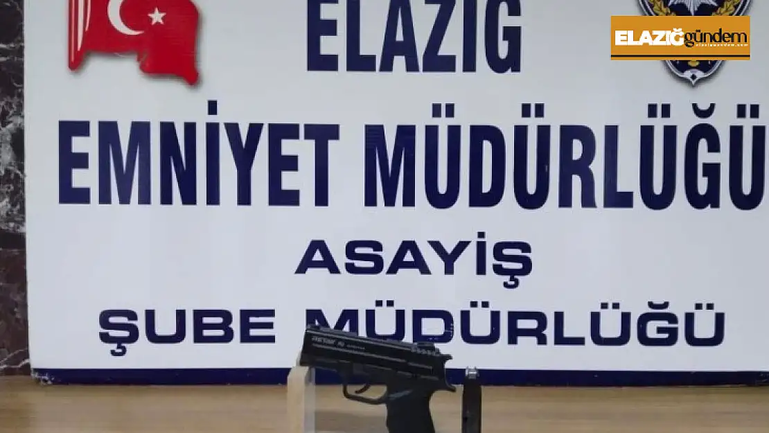 Elazığ'da 15 suç kaydı bulunan şüpheli yakalandı