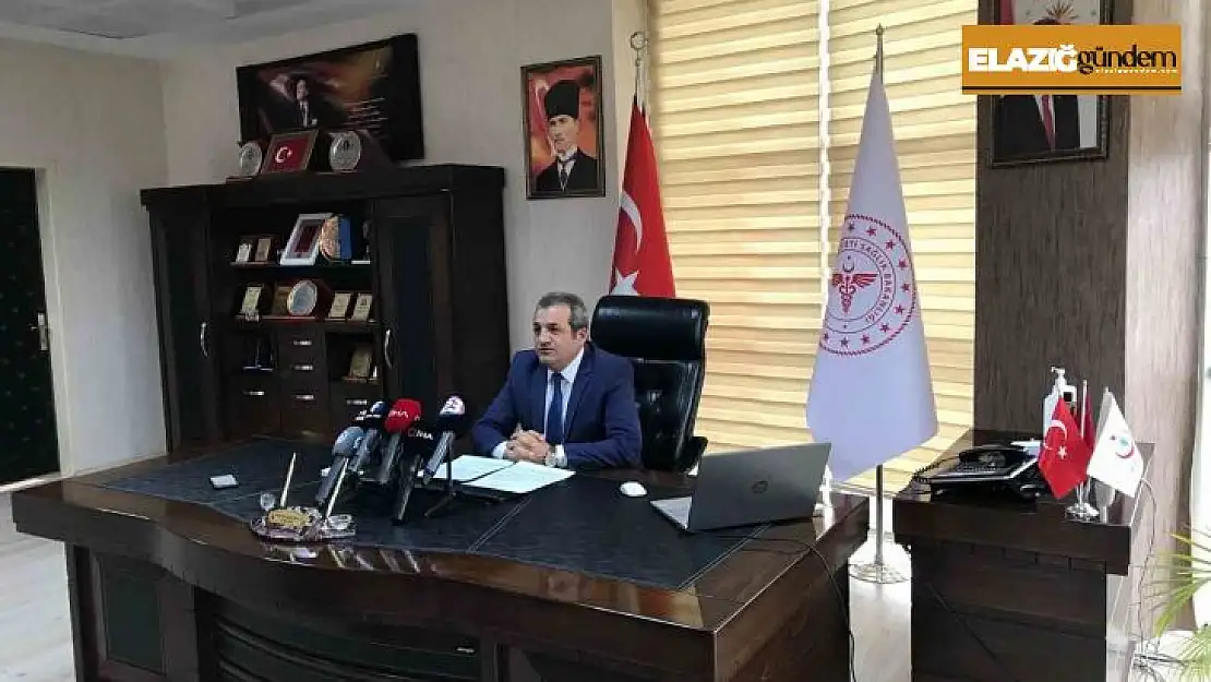 Elazığ'da 2023'te 7 milyon 514 bin 25 kişi muayene oldu