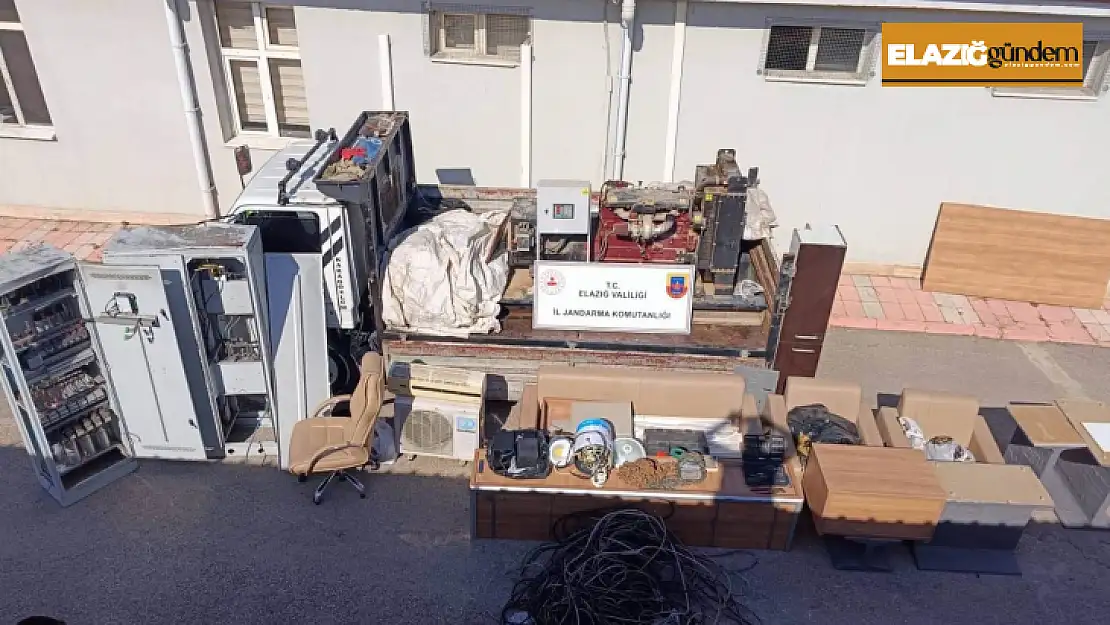 Elazığ'da 4 hırsızlık zanlısı yakalandı