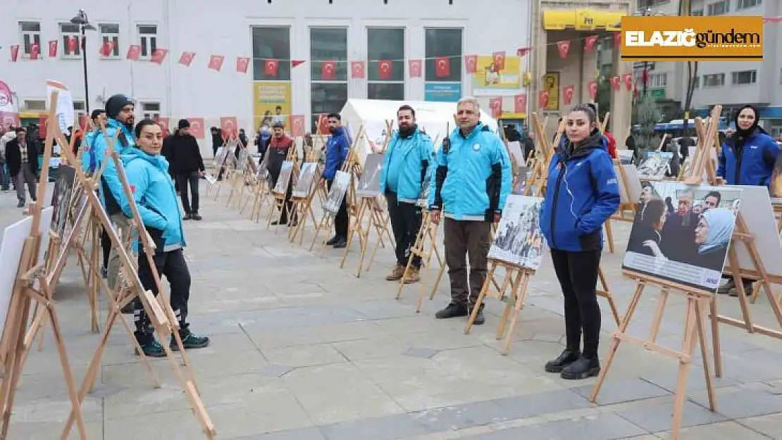 Elazığ'da 6 Şubat depremleri konulu fotoğraf sergisi