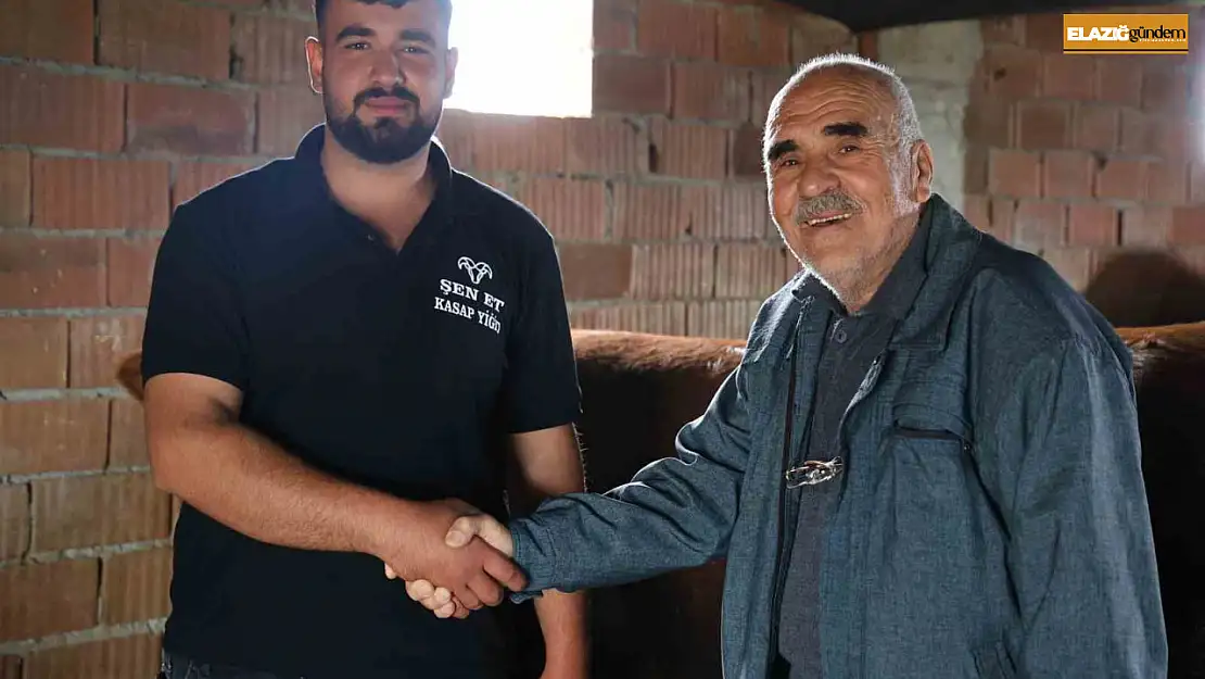 Elazığ'da 75 yaşındaki emekli polisin kurbanlık pazarlığı yüzleri güldürdü