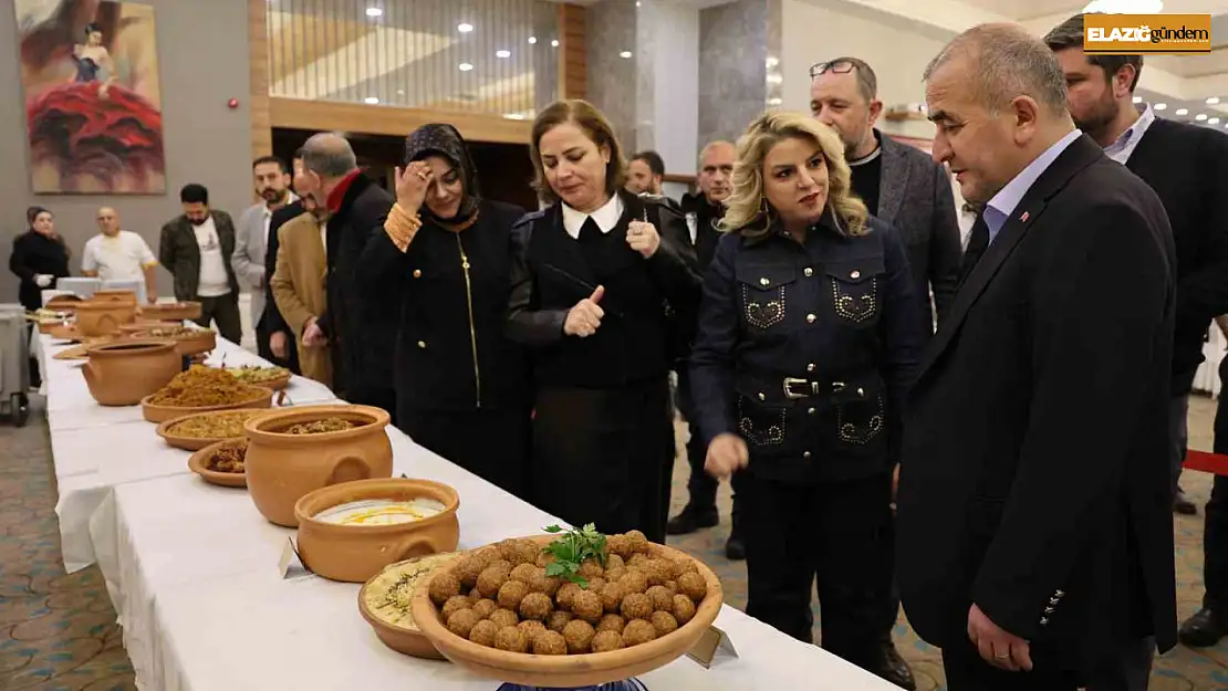 Elazığ'da 76 çeşit Harput saray yemekleri tanıtıldı