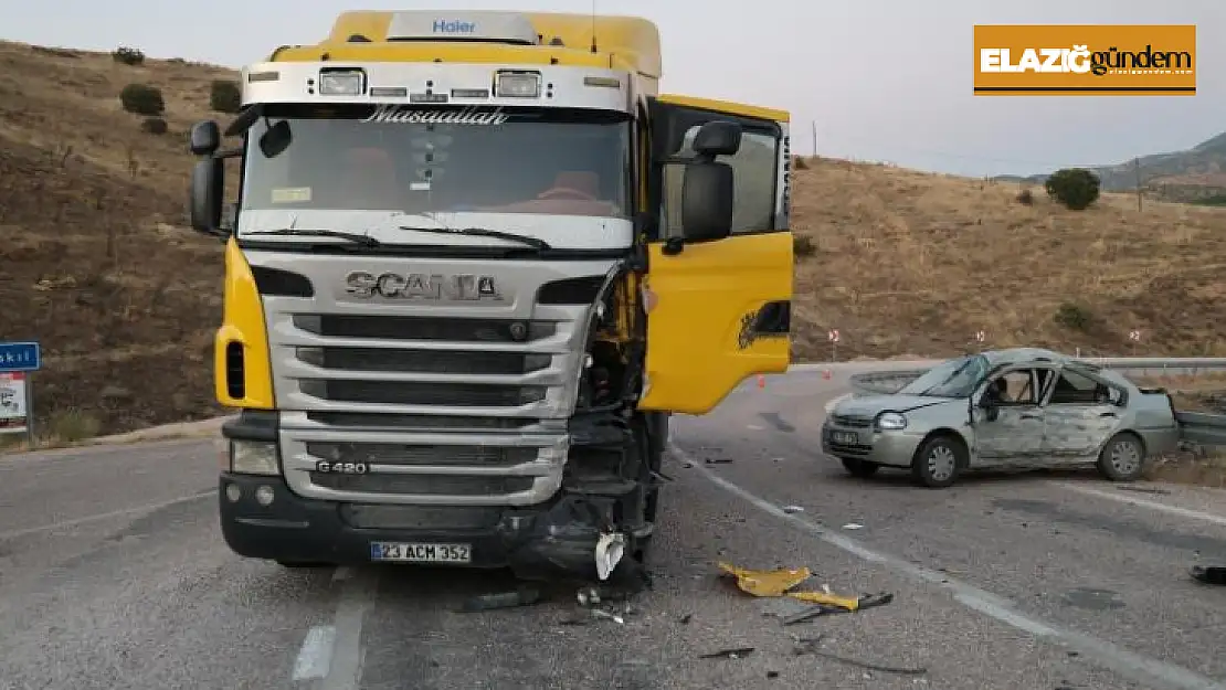 Elazığ'da Ağustos ayında 309 kaza meydana geldi