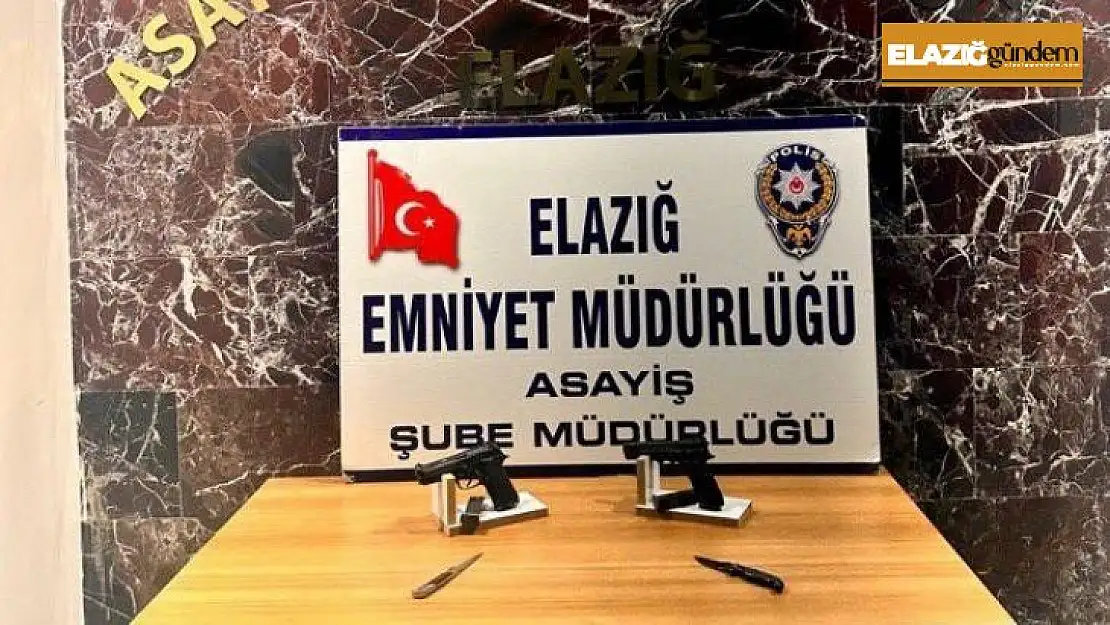 Elazığ'da asayiş uygulamaları aralıksız sürüyor