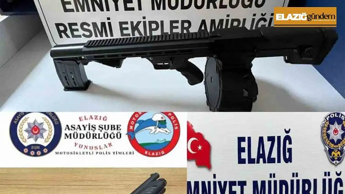 Elazığ'da asayiş uygulaması