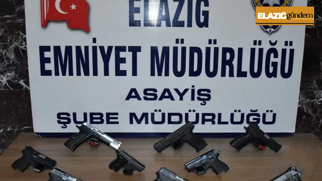 Elazığ'da bir haftada 135 şüpheli yakalandı