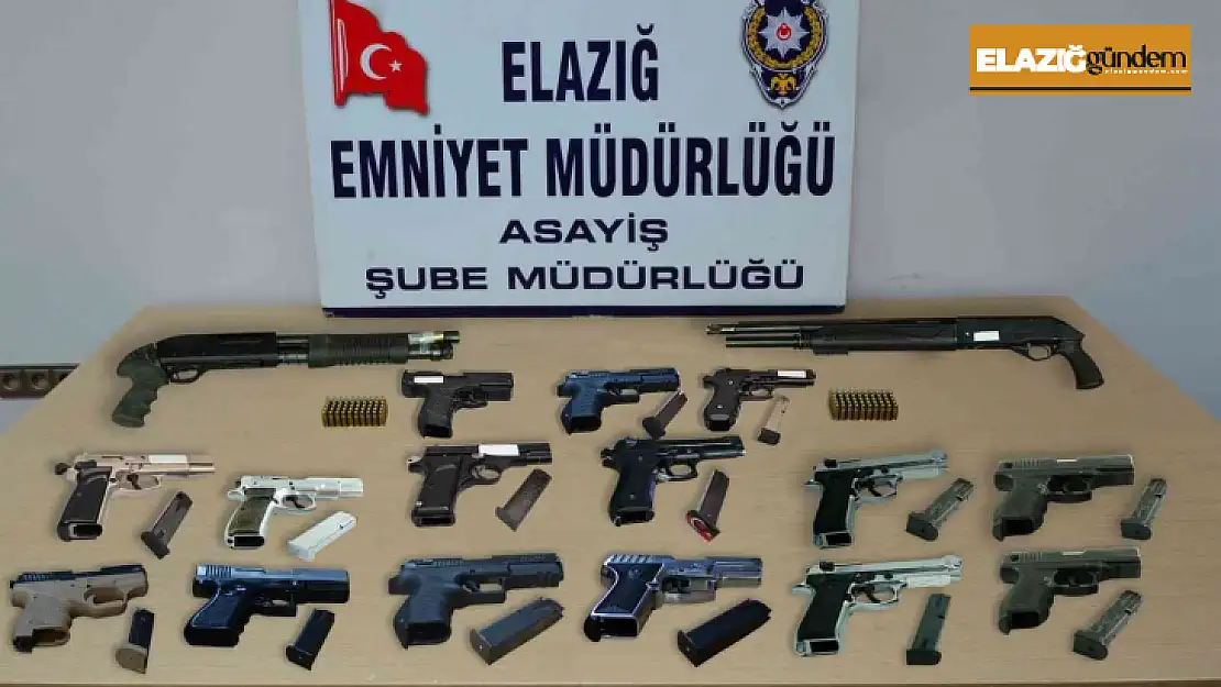 Elazığ'da asayiş ve şok uygulamalarında 256 kişi yakalandı