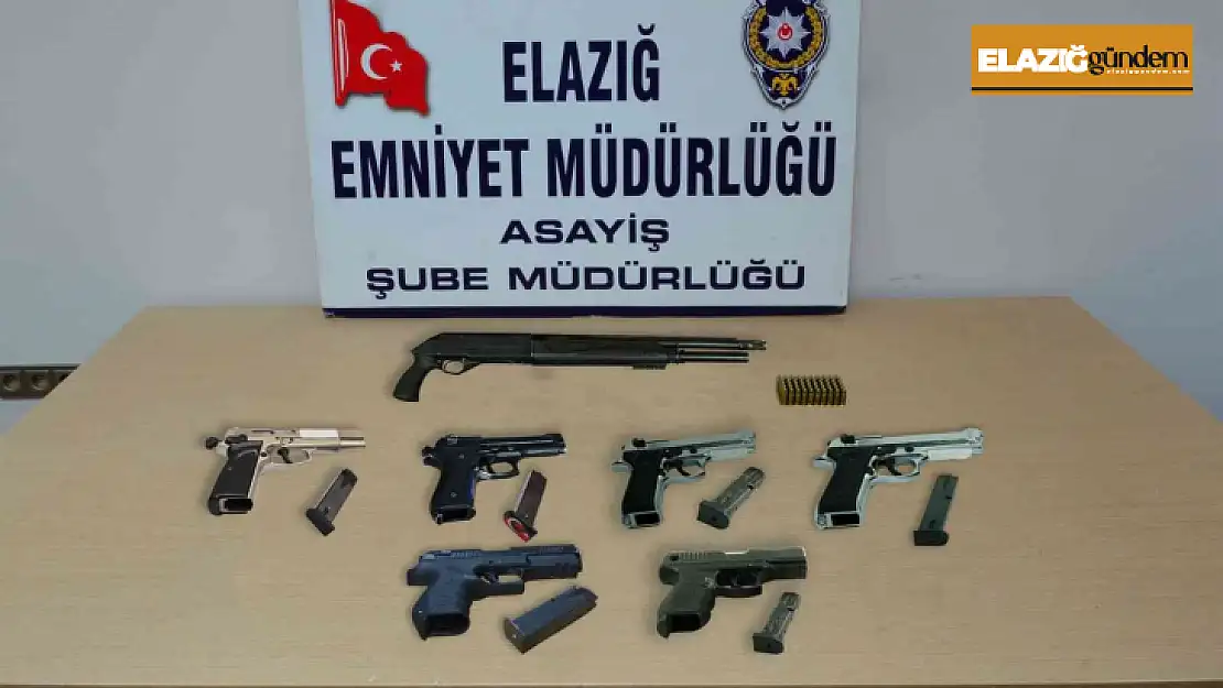 Elazığ'da asayiş ve şok uygulamaları: 140 şüpheli yakalandı