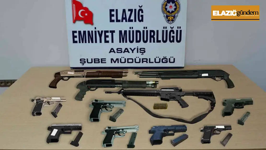 Elazığ'da asayiş ve şok uygulamaları: 149 şüpheli yakalandı