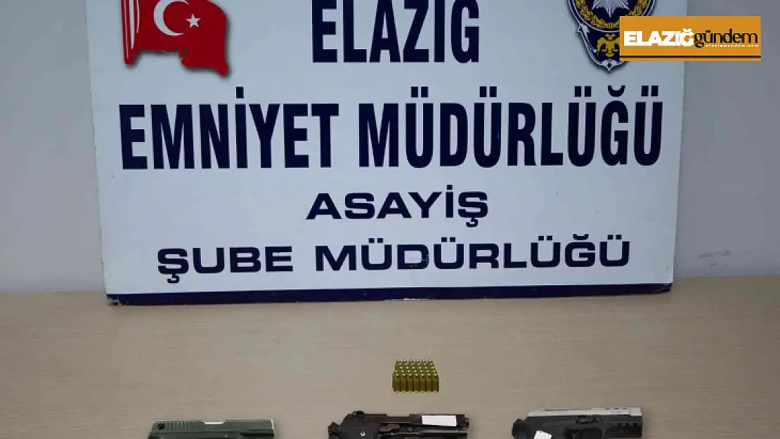 Elazığ'da asayiş ve şok uygulamaları: 109 şüpheli yakalandı