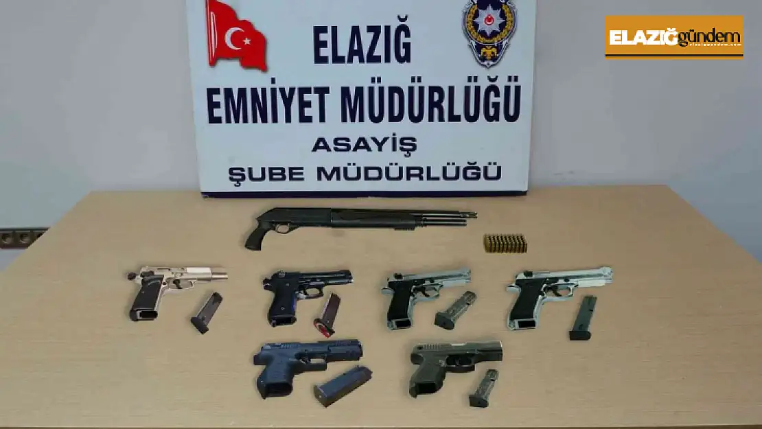 Elazığ'da asayiş ve şok uygulamaları: 156 kişi yakalandı