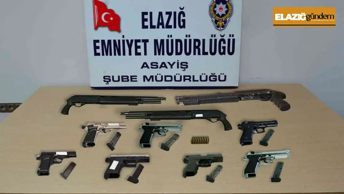 Elazığ'da asayiş ve şok uygulamaları: 28 kişi tutuklandı