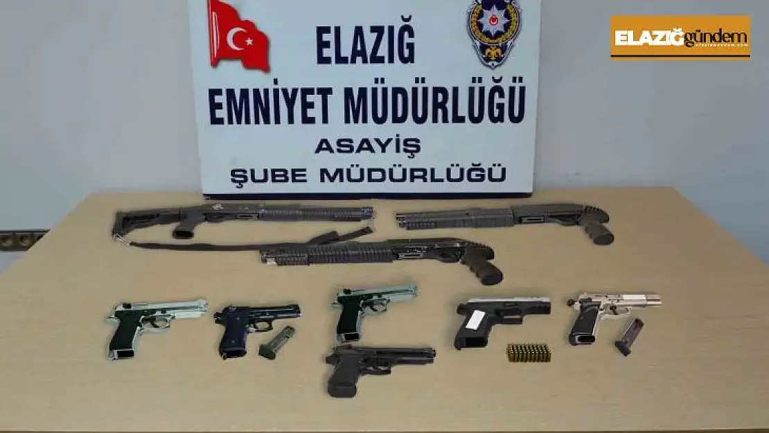 Elazığ'da asayiş ve şok uygulamaları: 22 kişi tutuklandı