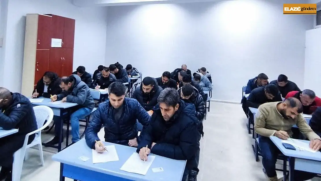 Elazığ'da avcı adaylarına yönelik kurs düzenlendi