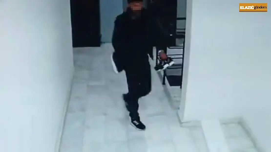 Elazığ'da ayakkabı hırsızlığı kamerada