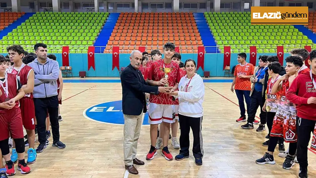 Elazığ'da Basketbol Yerel Lig U14 müsabakaları tamamlandı