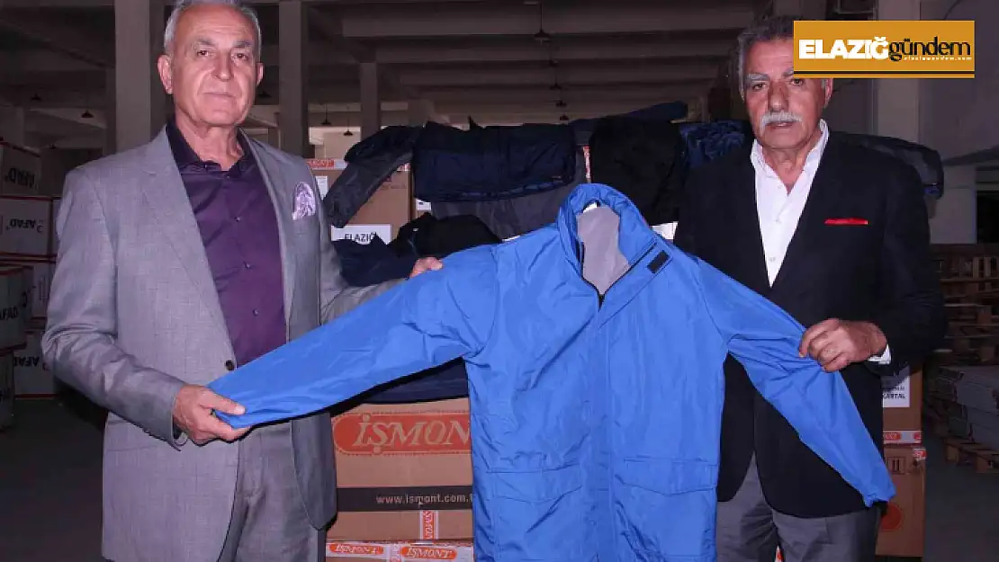 Elazığ'da bin 250 çocuğu ısıtacak yardım