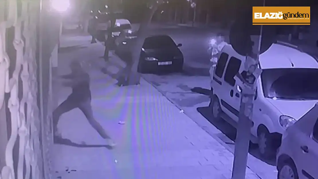 Elazığ'da bir garip olay: Biri kırdı, diğeri kaydetti